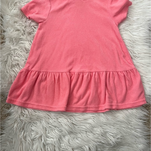{Tommy Bahama} Hooded Short Sleeve Swim Cover Up in Pink - Baby Girl 18 Months - Picture 3 of 8